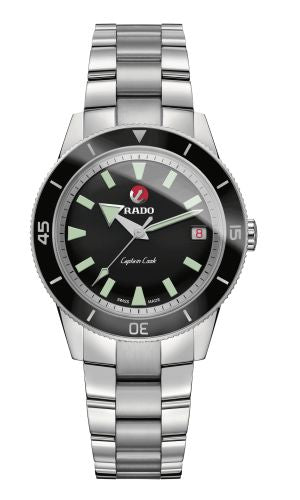 Rado - R32500153  HyperChrome Captain Cook 37 Black / Bracelet