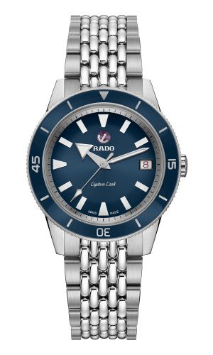 Rado - R32500203  HyperChrome Captain Cook 37 Blue / Bracelet