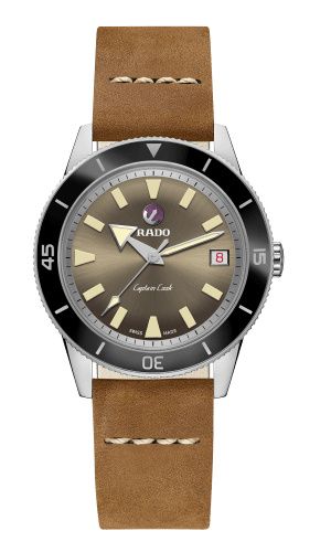 Rado - R32500315  HyperChrome Captain Cook 37 Brown / Calf