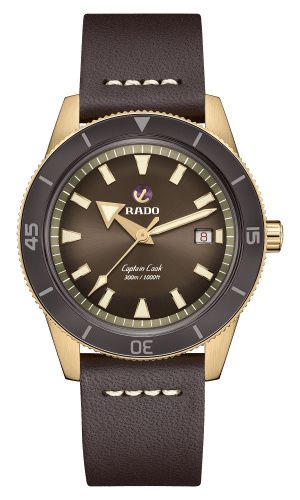 Rado - R32504306  HyperChrome Captain Cook 42 Bronze / Brown