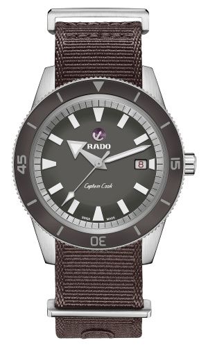 Rado - R32505018  HyperChrome Captain Cook 42 Stainless Steel / Grey