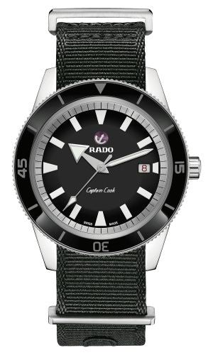 Rado - R32505158  HyperChrome Captain Cook 42 Stainless Steel / Black