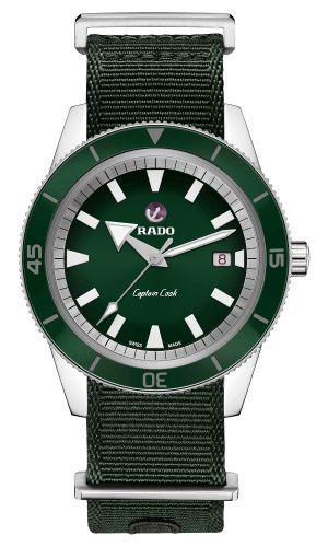 Rado - R32505318  HyperChrome Captain Cook 42 Stainless Steel / Green