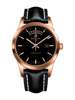 Breitling Transocean Day & Date Red Gold / Black / Calf / Pin (R4531012/BB70/436X/R20D.1)