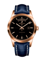 Breitling Transocean Day & Date Red Gold / Black / Croco / Folding (R4531012/BB70/731P/R20BA.1)