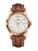 Breitling Transocean Day & Date Red Gold / Silver / Calf / Pin (R4531012/G752/433X/R20BA.1)