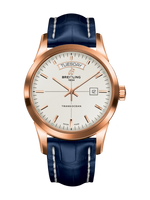 Breitling Transocean Day & Date Red Gold / Silver / Croco / Folding (R4531012/G752/731P/R20BA.1)