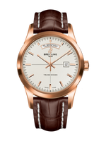 Breitling Transocean Day & Date Red Gold / Silver / Croco / Folding (R4531012/G752/740P/R20D.1)