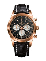 Breitling Transocean Chronograph Red Gold / Blue / Croco (RB015212.BF15.743P)