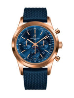 Breitling Transocean Chronograph Red Gold / Diamond / Black / Air Racer (RB015212|C940|281S)