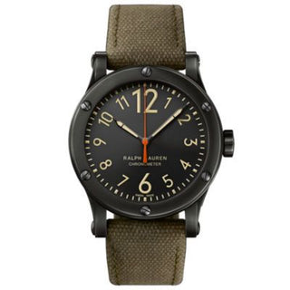 Ralph Lauren - RLR0220900  Safari 45mm Chronometer Aged Steel / Black