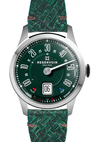 Reservoir - RSV01.LB/130-62s_BPL02  Longbridge British Racing Stainless Steel / Green