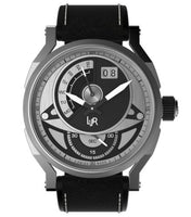 L & Jr Soarway Large Diver Stainless Steel / Black (S1303)