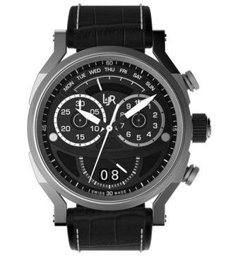 L & Jr - S1502  Step One Chronograph Stainless Steel / Black