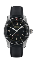 Bremont Supermarine S300 Stainless Steel / Black / Bracelet (S300/BK)