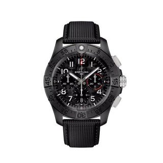 Breitling - SB0147101B1X1  Avenger B01 Chronograph 44 Night Mission / Black / Strap