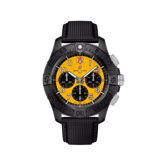 Breitling - SB0147101I1X2  Avenger B01 Chronograph 44 Night Mission / Yellow / Strap