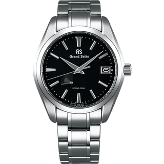 Grand Seiko - SBGA203  Spring Drive Stainless Steel / Black / Bracelet