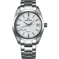 Grand Seiko Spring Drive GMT Stainless Steel / Black / Bracelet (SBGA211)