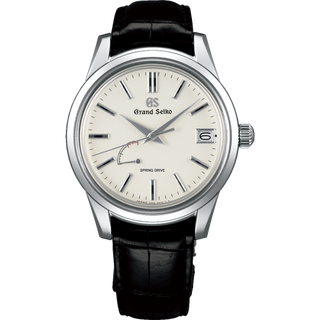 Grand Seiko - SBGA293  Spring Drive Stainless Steel / White / Strap