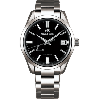 Grand Seiko - SBGA349  Spring Drive Titanium / Black / Bracelet