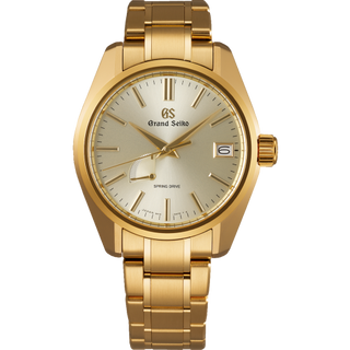 Grand Seiko - SBGA362  Spring Drive Yellow Gold / Silver / Bracelet