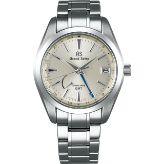 Grand Seiko - SBGE205  Spring Drive GMT Stainless Steel / Silver / Bracelet