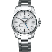 Grand Seiko Spring Drive GMT Stainless Steel / Black / Bracelet (SBGE209)