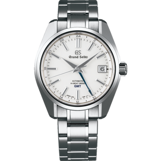 Grand Seiko - SBGJ211  Automatic Hi Beat 36000 GMT Titanium / White / Bracelet