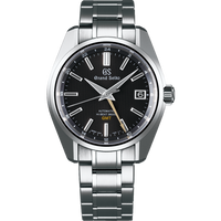 Grand Seiko Automatic GMT Stainless Steel / Black / Bracelet (SBGJ213)