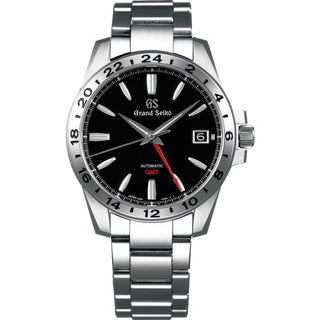 Grand Seiko - SBGM227  Automatic GMT Stainless Steel / Black / Bracelet