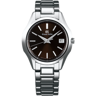 Grand Seiko - SBGV237  Quartz Date Stainless Steel / Black / Bracelet