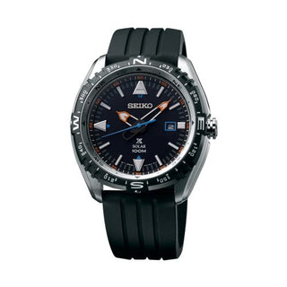 Seiko - SNE423P1  Prospex Land SNE423P1 Stainless Steel / Black / Strap