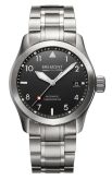 Bremont - Solo37BkSiBr  Solo 37 Black Bracelet