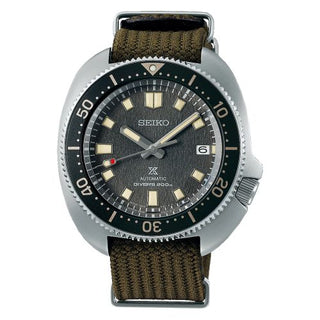 Seiko - SPB237  Prospex Diver 1970 Stainless Steel / Grey - Brown / NATO