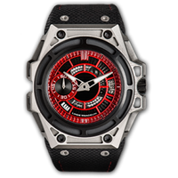 Linde Werdelin 1832 Automatic 30 Stainless Steel / Beige MOP (SpidoLite Titanium Red)