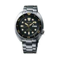 Seiko Prospex Diver Turtle Stainless Steel / Black / Rubber (SRP775)