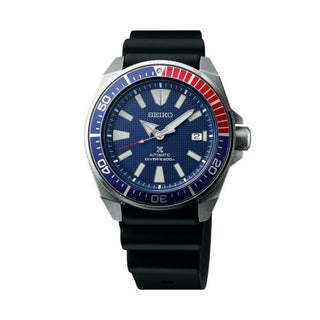 Seiko - SRPB53  Prospex Diver Samurai Stainless Steel / Blue / Rubber