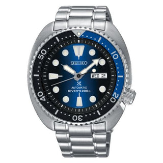 Seiko - SRPC25  Prospex Diver Turtle Stainless Steel / Blue Gradient / Bracelet