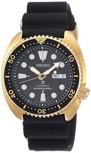 Seiko - SRPC44  Prospex Diver Turtle Goldtone /  Black / Rubber