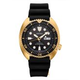 Seiko - SRPC44  Prospex Diver Turtle Goldtone /  Black / Rubber