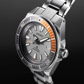 Seiko - SRPD03  Prospex Diver Samurai Stainless Steel / Dawn Grey