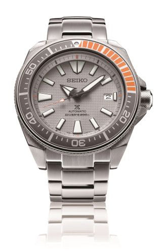 Seiko - SRPD03  Prospex Diver Samurai Stainless Steel / Dawn Grey