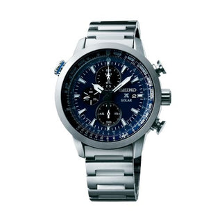 Seiko - SSC347P1  Prospex Sky SSC347P1 Stainless Steel / Blue