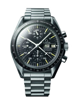 Omega - ST 376.0822  Speedmaster Automatic Stainless Steel / Black / Bracelet / Holy Grail