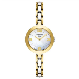 Tissot - T003.209.22.117.00  Flamingo Yellow Gold PVD / MOP / Strap