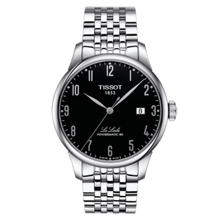 Tissot - T006.407.11.052.00  Le Locle Powermatic 80 39.3 Stainless Steel / Black / Bracelet