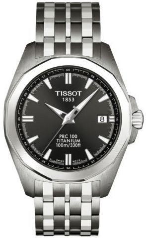 Tissot - T008.410.44.061.00  PRC 100 Quartz Titanium / Black