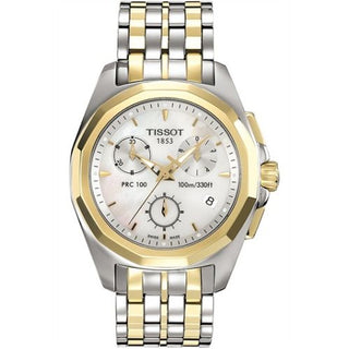 Tissot - T008.217.22.111.00  PRC 100 Quartz Chronograph Two Tone