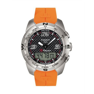 Tissot - T013.420.17.207.00  T-Touch Expert Orange Rubber Carbon